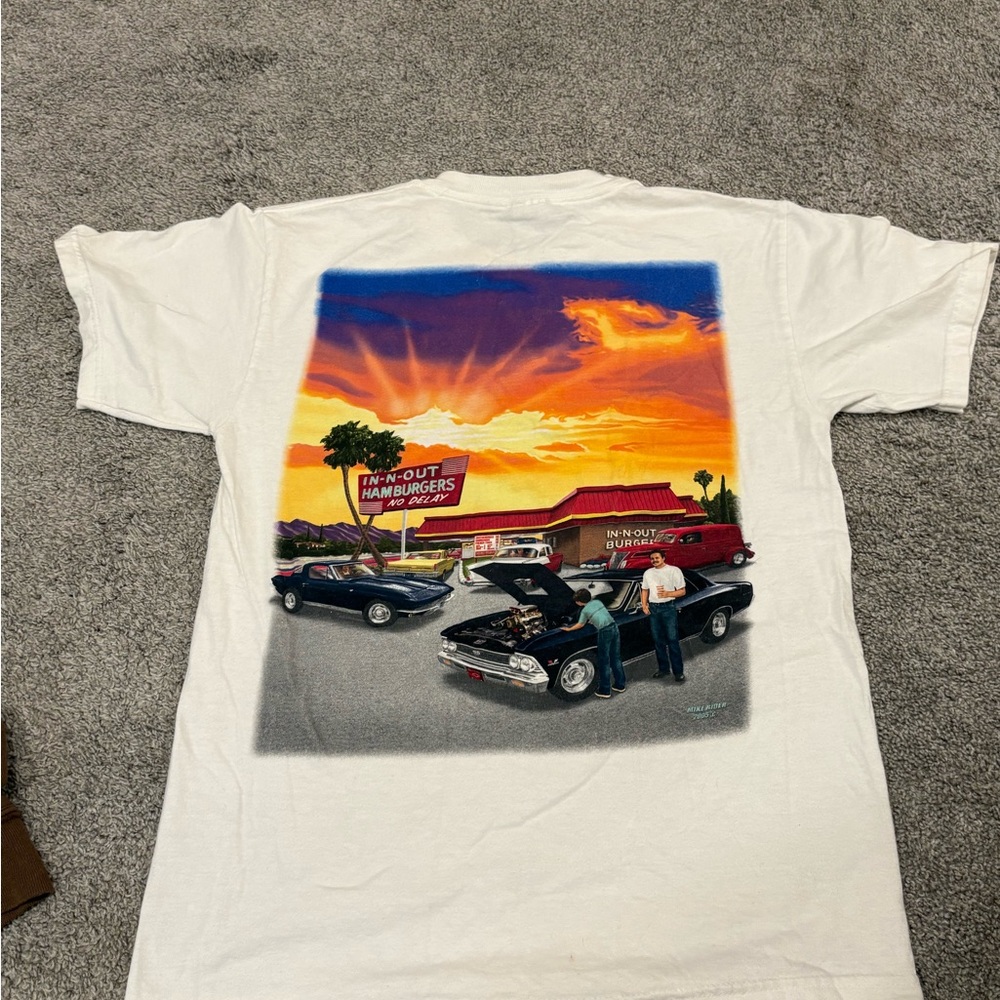 2005 In and Out Graphic - Hanes Beefy T